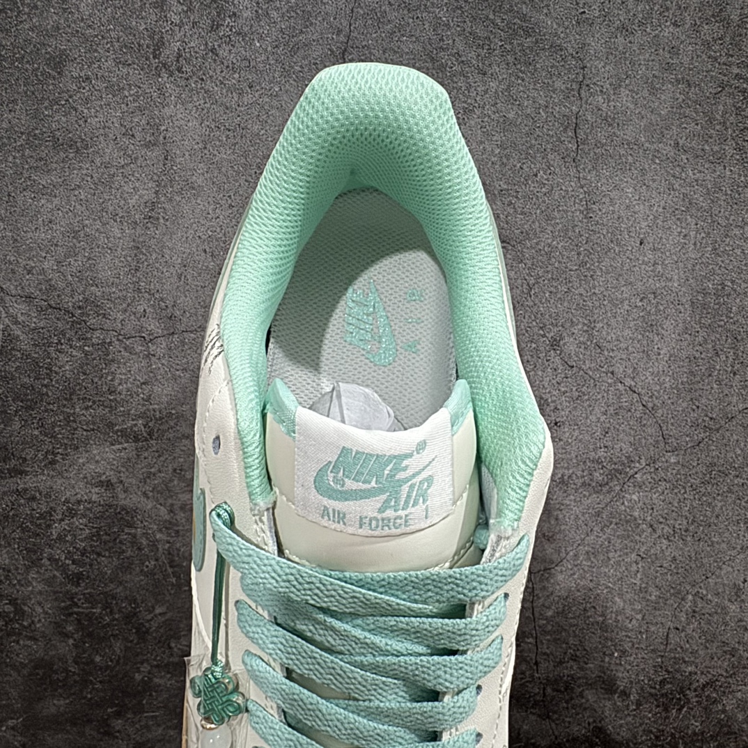 定制版 Nike Air Force 1 Low “青山翠”“Green hill” 国潮风格 青山翠影连 XC2351-550