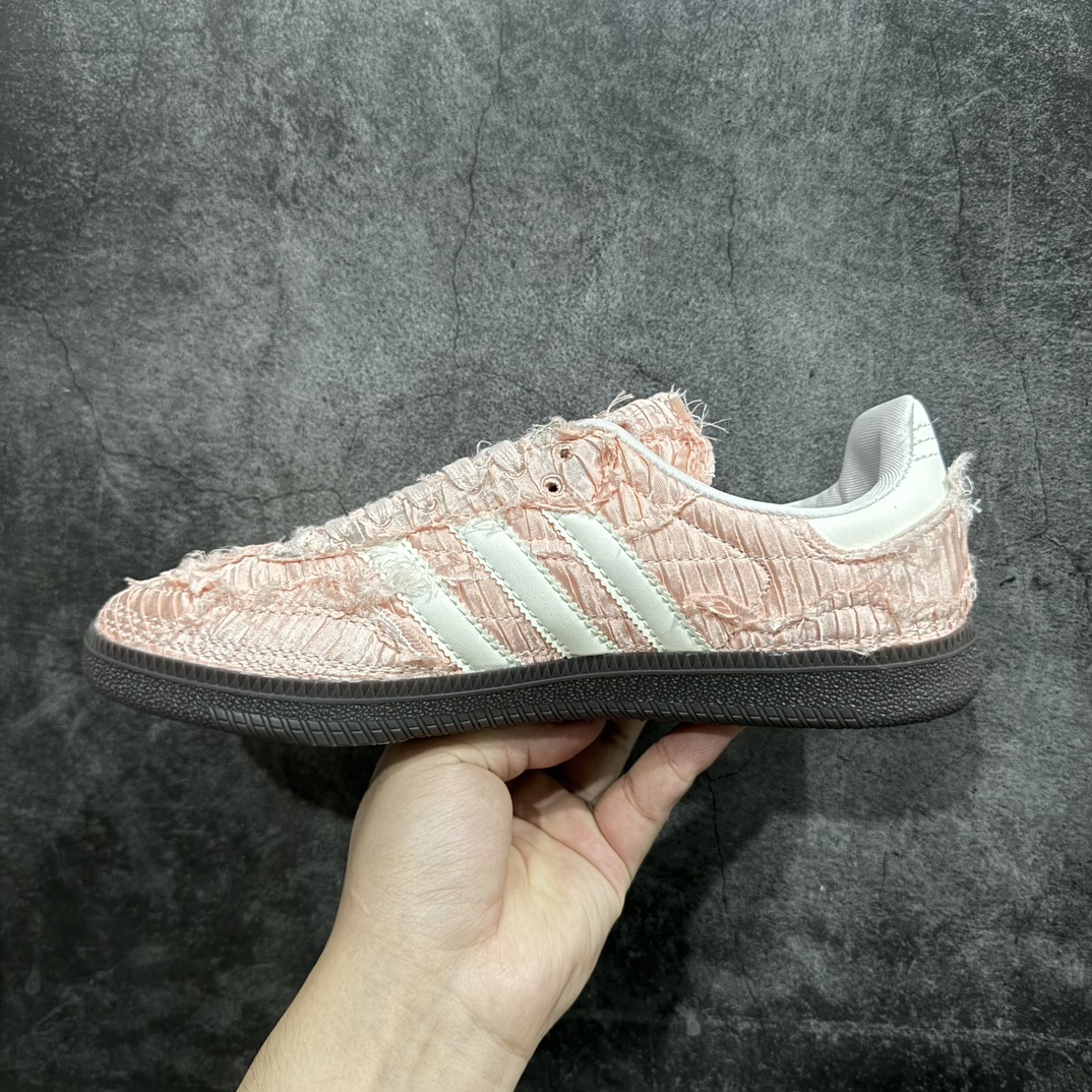 R版 阿迪达斯三叶草Adidas Originals Samba OG 桑巴舞系列绅士德训足球风百搭低帮休闲运动板鞋 JQ4747