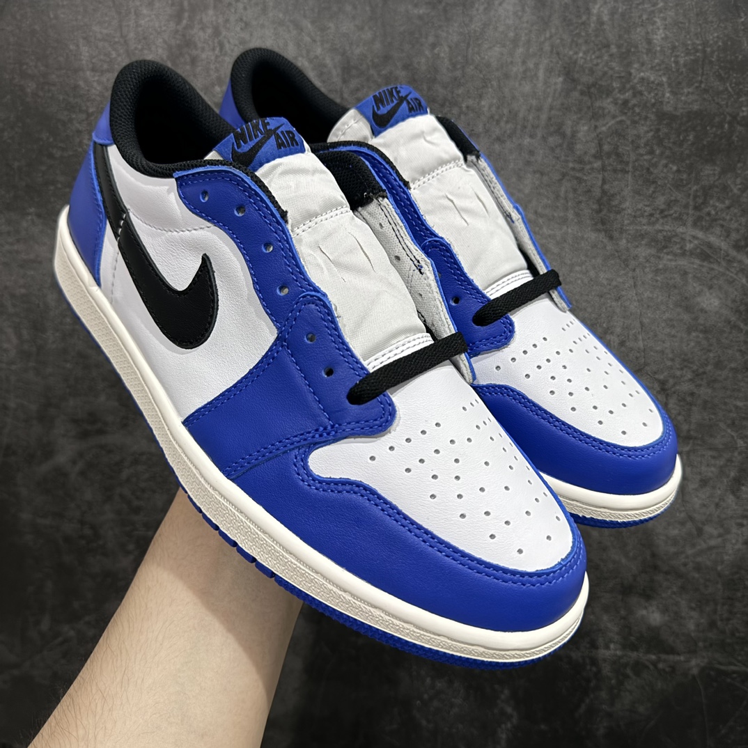 【DG纯原版本】Air Jordan 1 Low og AJ1乔1低帮男子文化篮球鞋 白蓝小闪电低帮 CZ0790-140nn国内一线头部知名大厂出品高端外贸零售专供品质原鞋原楦头纸板开发 原厂防尘纸 极致一眼正品既视感  尺码：40 40.5 41 42 42.5 43 44 44.5 45 46 47.5编号：X10250260-鞋库