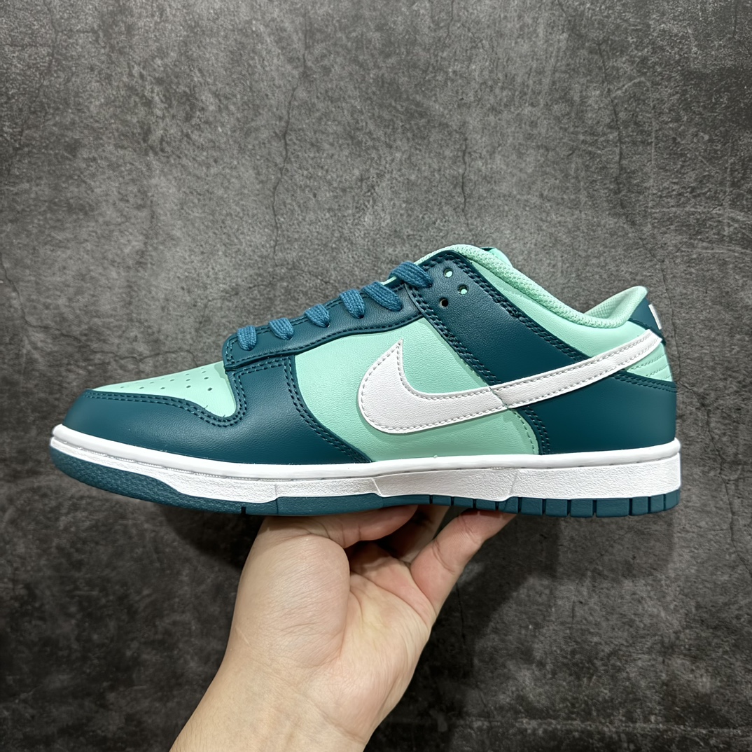 纯原z版 Nike Dunk Low ”Geode Teal” 白绿配色 SB低帮休闲板鞋 DD1503-301