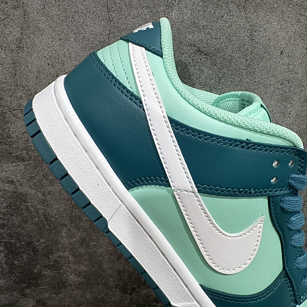 纯原z版 Nike Dunk Low ”Geode Teal” 白绿配色 SB低帮休闲板鞋 DD1503-301