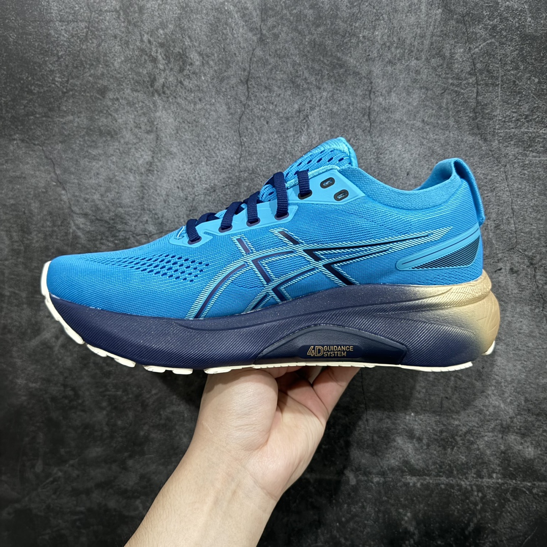 图片[2]-【公司级】Asics Gel-Kayano 31代 运动休闲透气专业跑鞋 1011B955-100rn#原档案据数开发楦型纸版 原装印尼工代进口单丝纤维程工网布鞋面，更贴合脚型和舒适透气，后跟稳定片带来合脚舒适的穿着感优化后的GEL，提供更好的缓冲保护性，FLYTEFOAM BLAST中底科技，兼具轻量、缓冲、回弹，提升跑步推进力，给跑步健将营造新的跑步体验。 r 尺码：36 37 37.5 38 39 39.5 40 40.5 41.5 42 42.5 43.5 44 45  编码：CC260280-鞋库