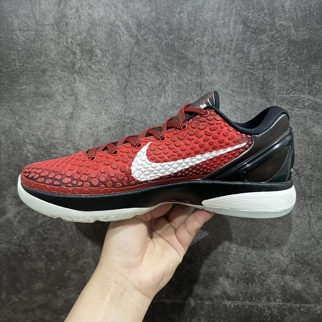 图片[2]-【BD版本】复刻天花板NK Zoom KOBE 6 Protro 科比6代 DH9888-600 全明星 黑红nn市场唯一完美复刻公司货版本前掌超大Zoom Turbo 气垫 后掌EVA缓震真正的原汁原味 还原ZP脚感 全身鞋材卡料色独家定制唯一正确喷漆工艺Swoosh正确凹凸蛇鳞工艺 正确鞋面效果内全置真动飞态线 独立原厂模具最大尺码达到48.5码 支持各种高强度实战 无需担心  尺码：40 40.5 41 42 42.5 43 44 44.5 45 46 47.5 48.5 脚宽建议买大半码 科比系列前掌偏窄 编码：SLM400430-莆田鞋批发中心