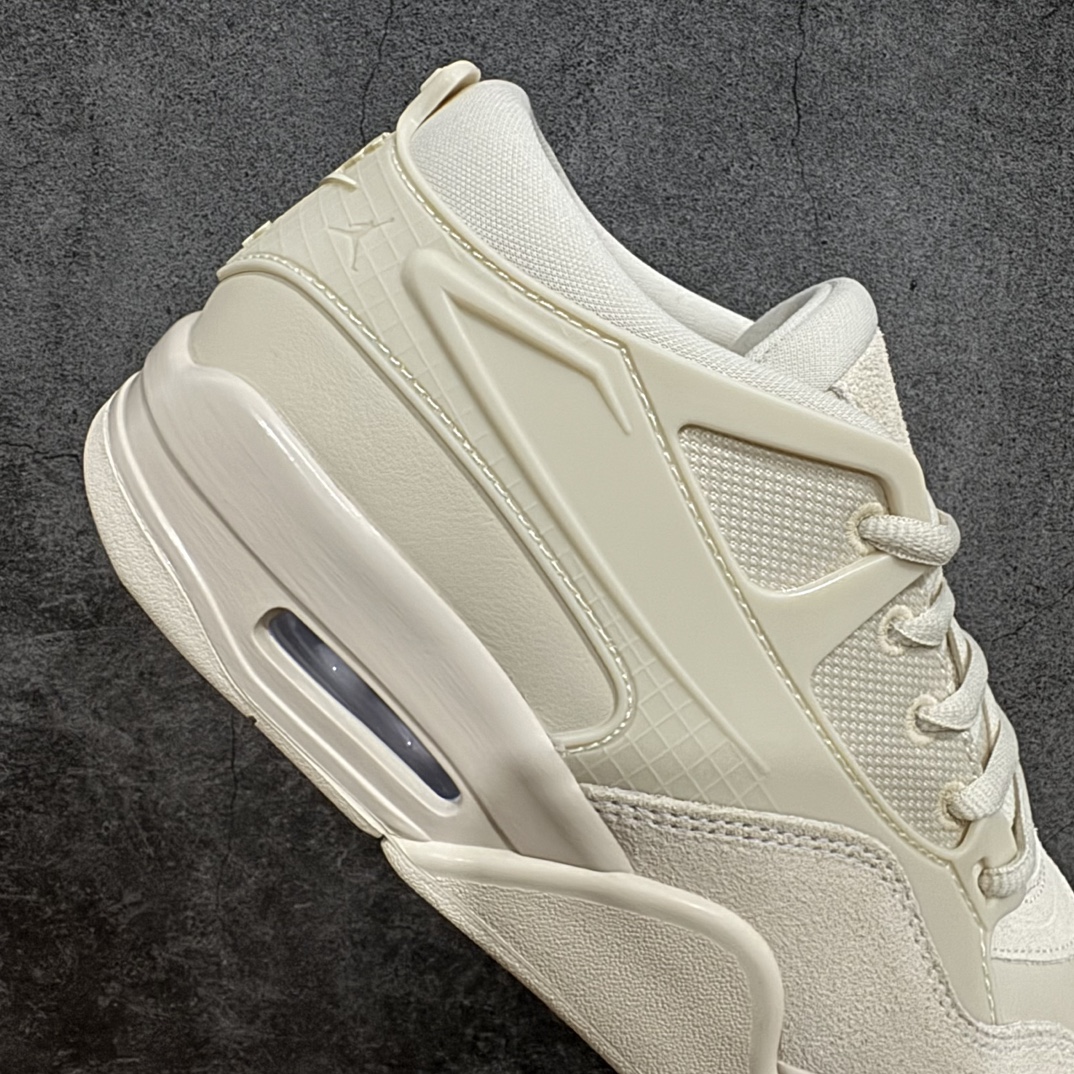 纯原版 Air Jordan AJ4 RM 重制版低帮复古篮球鞋 米白FQ7940-200