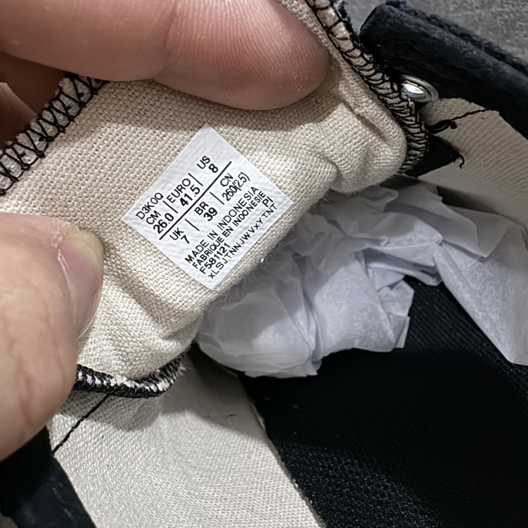 图片[6]-【PH纯原】Asics Onitsuka Tiger MEXICO 66 亚瑟士鬼冢虎复古经典板鞋 黑色nn印尼厂Oem原单材料 除成型在PT外n其余全部客供材料 淘宝B级代购店铺内供💯n四联官方吊牌 乳胶组合鞋垫、羊皮纸质中底 不用宰手买专柜 这里满足你👊🏼 全新工厂开发 一线品质 全部原鞋一比一开发 Size：36-46 全码出货 编码：T1190200-鞋库