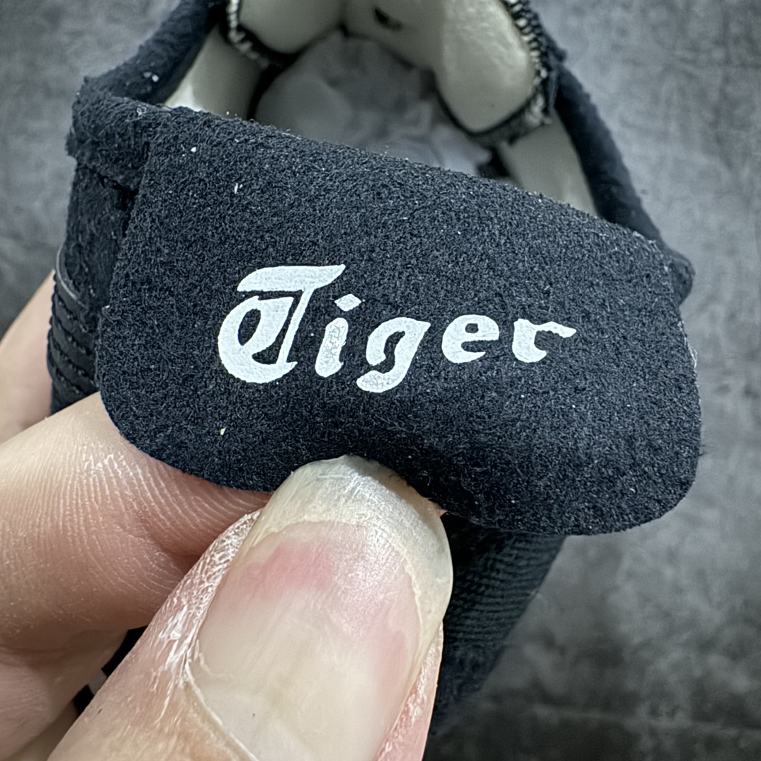 图片[2]-【PH纯原】Asics Onitsuka Tiger MEXICO 66 亚瑟士鬼冢虎复古经典板鞋 黑色nn印尼厂Oem原单材料 除成型在PT外n其余全部客供材料 淘宝B级代购店铺内供💯n四联官方吊牌 乳胶组合鞋垫、羊皮纸质中底 不用宰手买专柜 这里满足你👊🏼 全新工厂开发 一线品质 全部原鞋一比一开发 Size：36-46 全码出货 编码：T1190200-鞋库