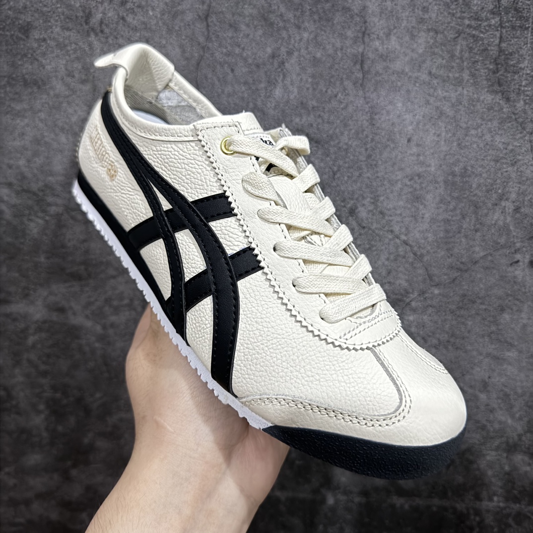 图片[3]-【MOK纯原】Asics Onitsuka Tiger MEXICO 66 亚瑟士鬼冢虎复古经典板鞋n市场最强版本 每个配色均购入原鞋校对 真正原厂头层牛皮 如假包赔 纹路、色泽、皮心颜色 质感百分百还原 海外订单工厂出品 超成熟稳定的做工品控 原装全套纸板楦头开发 原汁原味 完美呈现版型 私模正确鞋底咬花纹路 一比一鞋头弧度高度鞋身弧度 绝不口嗨 细节品控鞋型随意秒杀市面 原档咬花纹路私模大底 一个单元有六个三角形 总体形拼接呈现花瓣状 官方四联吊牌 原装Ortholite轻量化鞋垫 原盒原配 质保卡 说明书 钢印防尘纸  纸板中底带钢印 乳胶组合鞋垫 支持全方位的对比专柜 产品从款式颜色造型上体现出追求舒适和细节的完美 鞋类更是推崇手工制作的严谨与完美 融舒适性与可穿性的设计风格 注重细节的完美和别致魅力 既保持稳重 又不失轻松的时尚感 尺码：36 37 37.5 38 39 39.5 40 40.5 41.5 42 42.5 43.5 44 45 46 编码：LE270280-鞋库