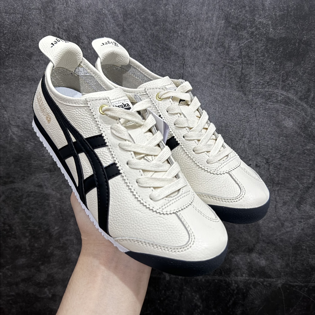 【MOK纯原】Asics Onitsuka Tiger MEXICO 66 亚瑟士鬼冢虎复古经典板鞋n市场最强版本 每个配色均购入原鞋校对 真正原厂头层牛皮 如假包赔 纹路、色泽、皮心颜色 质感百分百还原 海外订单工厂出品 超成熟稳定的做工品控 原装全套纸板楦头开发 原汁原味 完美呈现版型 私模正确鞋底咬花纹路 一比一鞋头弧度高度鞋身弧度 绝不口嗨 细节品控鞋型随意秒杀市面 原档咬花纹路私模大底 一个单元有六个三角形 总体形拼接呈现花瓣状 官方四联吊牌 原装Ortholite轻量化鞋垫 原盒原配 质保卡 说明书 钢印防尘纸  纸板中底带钢印 乳胶组合鞋垫 支持全方位的对比专柜 产品从款式颜色造型上体现出追求舒适和细节的完美 鞋类更是推崇手工制作的严谨与完美 融舒适性与可穿性的设计风格 注重细节的完美和别致魅力 既保持稳重 又不失轻松的时尚感 尺码：36 37 37.5 38 39 39.5 40 40.5 41.5 42 42.5 43.5 44 45 46 编码：LE270280-鞋库