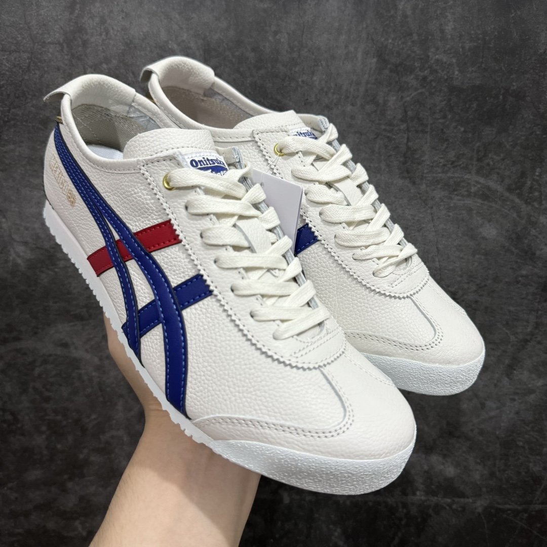 【MOK纯原】Asics Onitsuka Tiger MEXICO 66 亚瑟士鬼冢虎复古经典板鞋n市场最强版本 每个配色均购入原鞋校对 真正原厂头层牛皮 如假包赔 纹路、色泽、皮心颜色 质感百分百还原 海外订单工厂出品 超成熟稳定的做工品控 原装全套纸板楦头开发 原汁原味 完美呈现版型 私模正确鞋底咬花纹路 一比一鞋头弧度高度鞋身弧度 绝不口嗨 细节品控鞋型随意秒杀市面 原档咬花纹路私模大底 一个单元有六个三角形 总体形拼接呈现花瓣状 官方四联吊牌 原装Ortholite轻量化鞋垫 原盒原配 质保卡 说明书 钢印防尘纸  纸板中底带钢印 乳胶组合鞋垫 支持全方位的对比专柜 产品从款式颜色造型上体现出追求舒适和细节的完美 鞋类更是推崇手工制作的严谨与完美 融舒适性与可穿性的设计风格 注重细节的完美和别致魅力 既保持稳重 又不失轻松的时尚感 尺码：36 37 37.5 38 39 39.5 40 40.5 41.5 42 42.5 43.5 44 45 46 编码：LE270280-鞋库