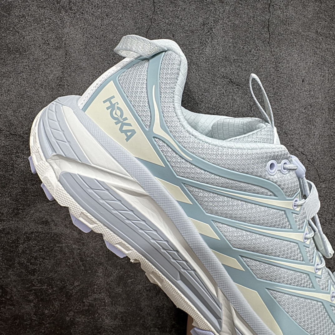 绿X版 HOKA ONE ONE Mafate Three 2 玛法特2.5代系列低帮轻量户外越野休闲运动慢跑鞋