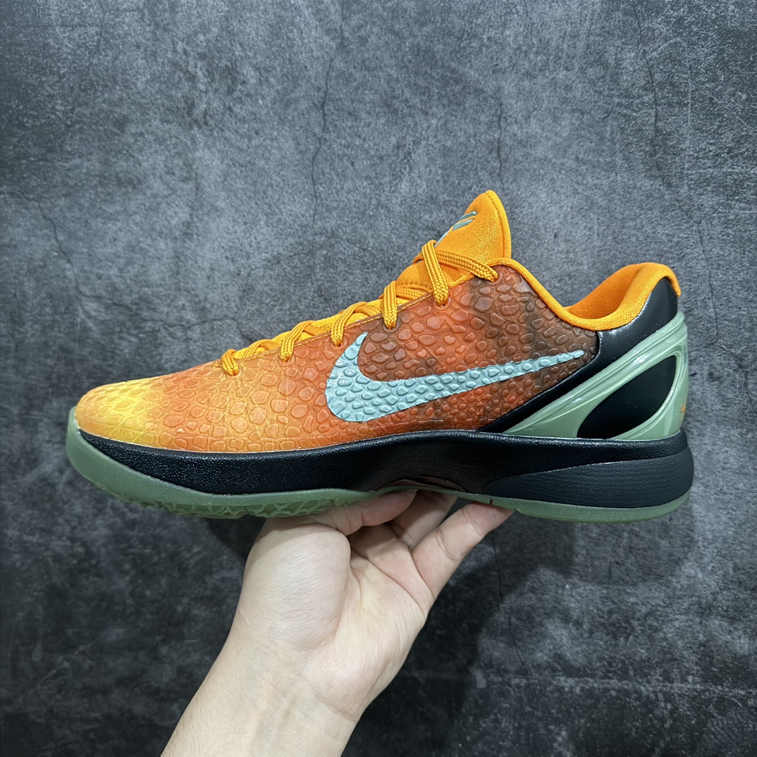 GX版 复刻天花板 NK Zoom Kobe 6 Protro 科比六代 落日 448693-800