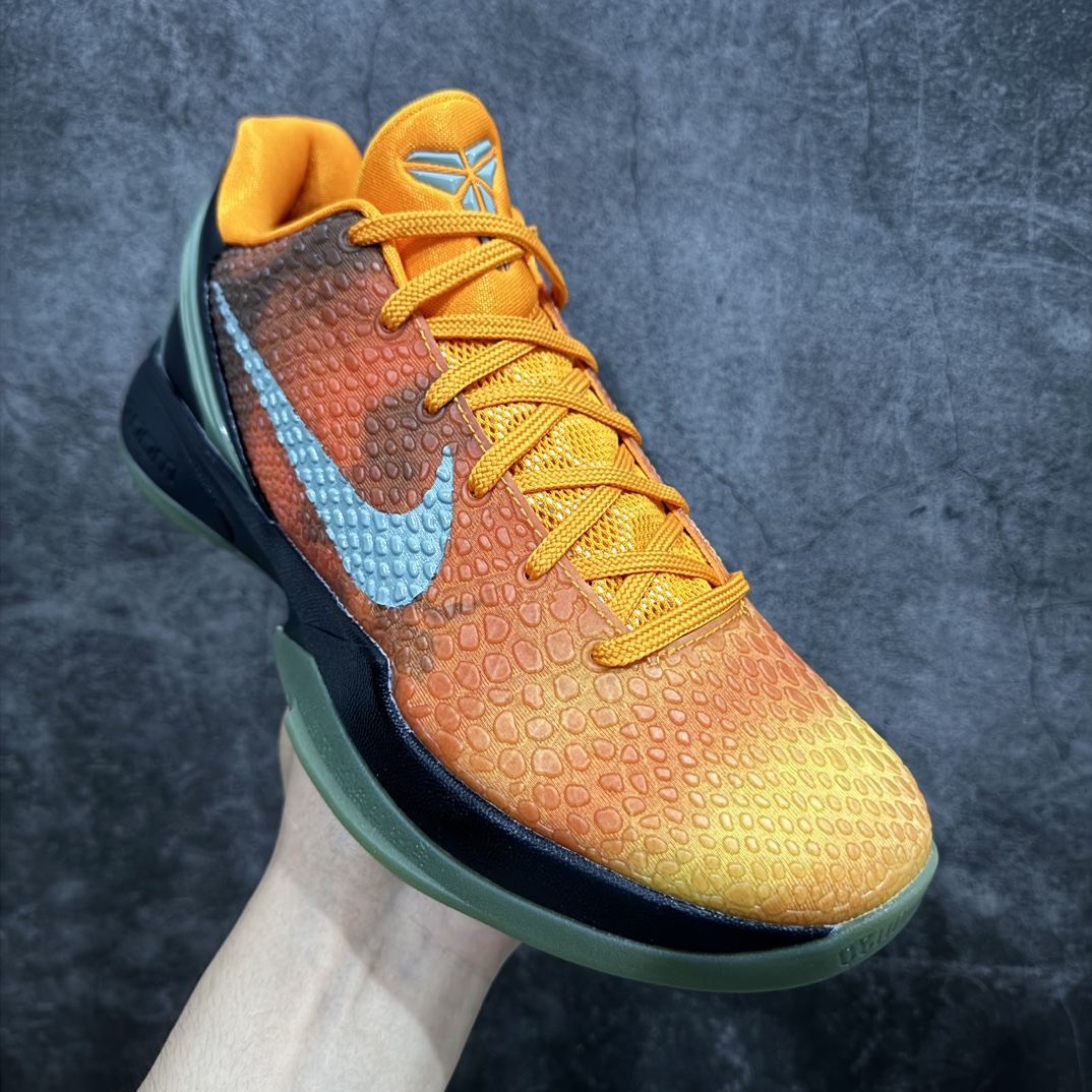 GX版 复刻天花板 NK Zoom Kobe 6 Protro 科比六代 落日 448693-800