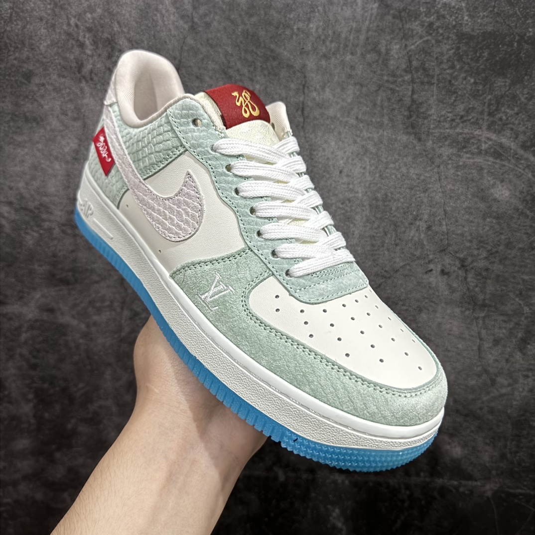 海外限量发售Nike Air Force 1 '07 Low “中国年限定--龙鳞” 空军一号 低帮 运动鞋 CV1724-110