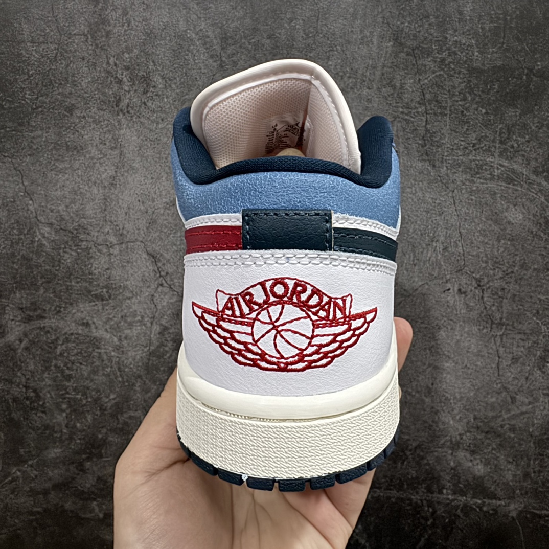 纯原AirJordanAJ1Low低帮海军蓝HM3711-144终端优势供应市面中低帮最具代表性版本没有