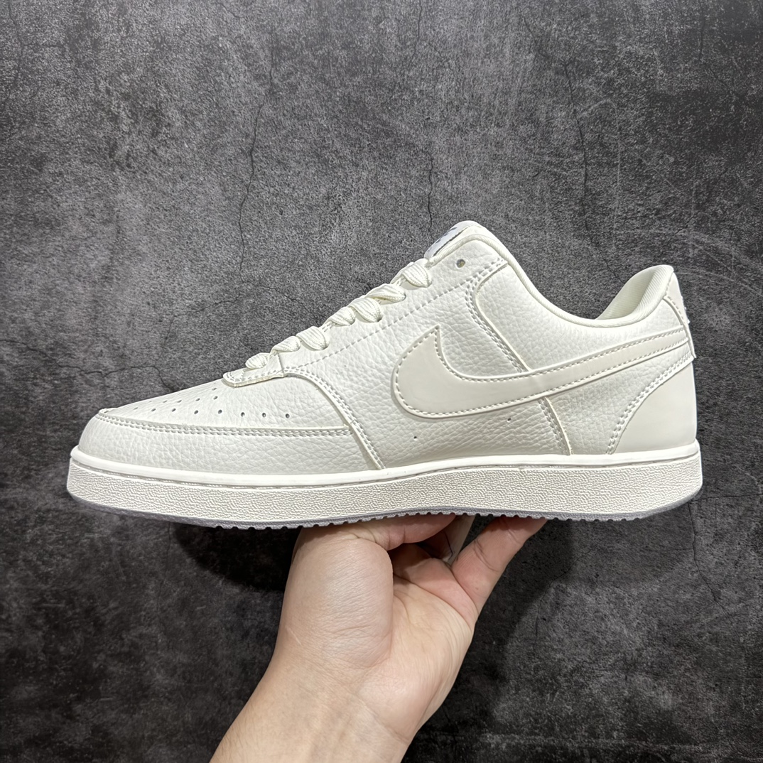 定制版NikeCourtVisionLowxBAPE米白休闲运动板鞋纯原版本低帮百搭透气休闲运动板鞋经典