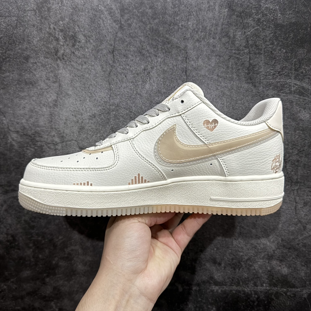 Nk Air Force 1'07 Low Heart ”Rate Beating” 心率跳动 空军一号低帮休闲板鞋 CW1574-708