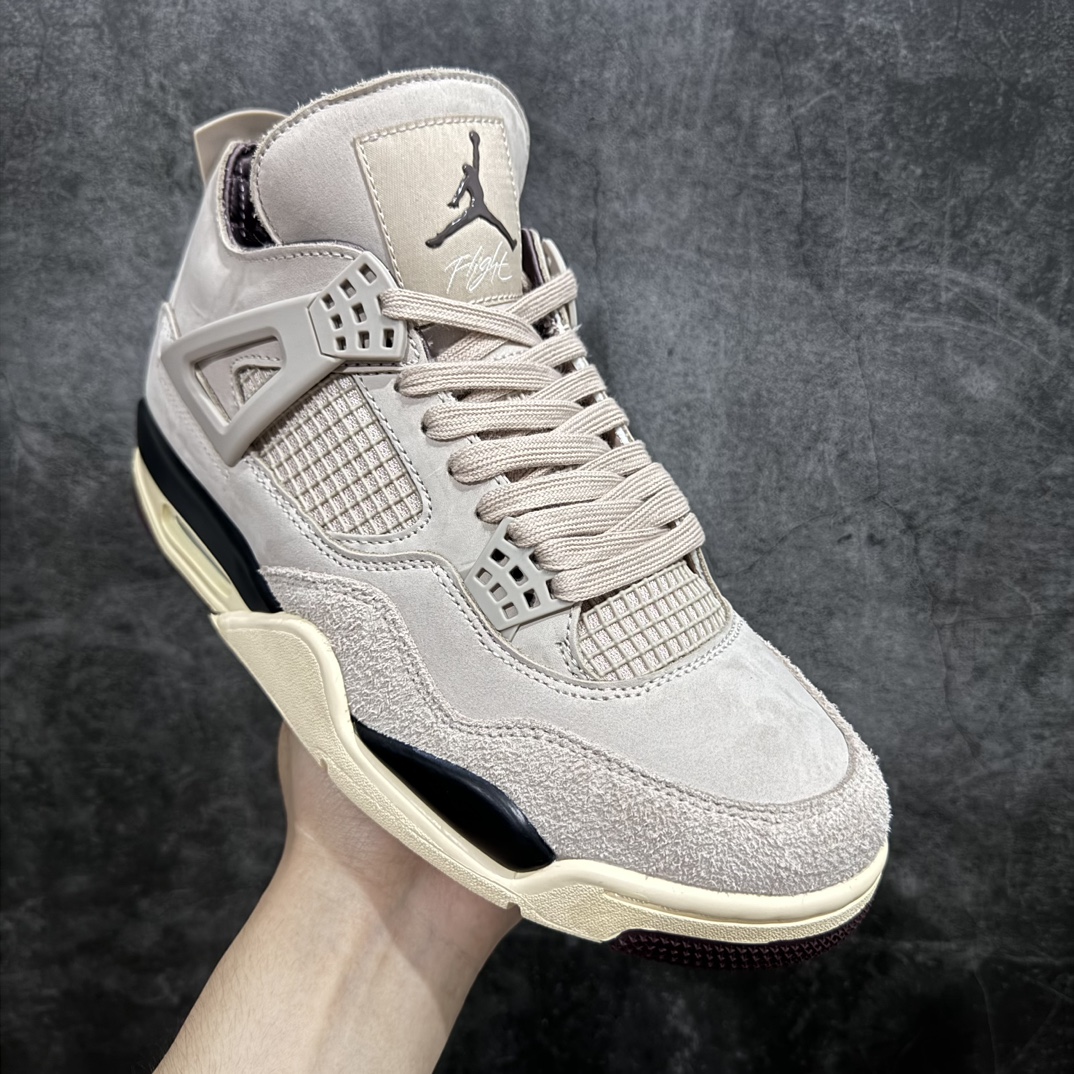 图片[3]-【KZ纯原】A Ma Maniere x Air Jordan 4 Retro \”Fossil Stone\” AJ4 乔丹4代AMM联名化石淡粉色 货号：FZ4810-200nn潮流复古篮球鞋  纯原大厂出品n原厂材料开发 细节把控到位 主供外贸客户打造完美鞋型 纸板中底 钢印完美版型 公司货既视感皮料自行品鉴  区别市面各种\”伪纯原\” 尺码：36 36.5 37.5 38 38.5 39 40 40.5 41 42 42.5 43 44 44.5 45 46 47.5 编码：SL440460-鞋库