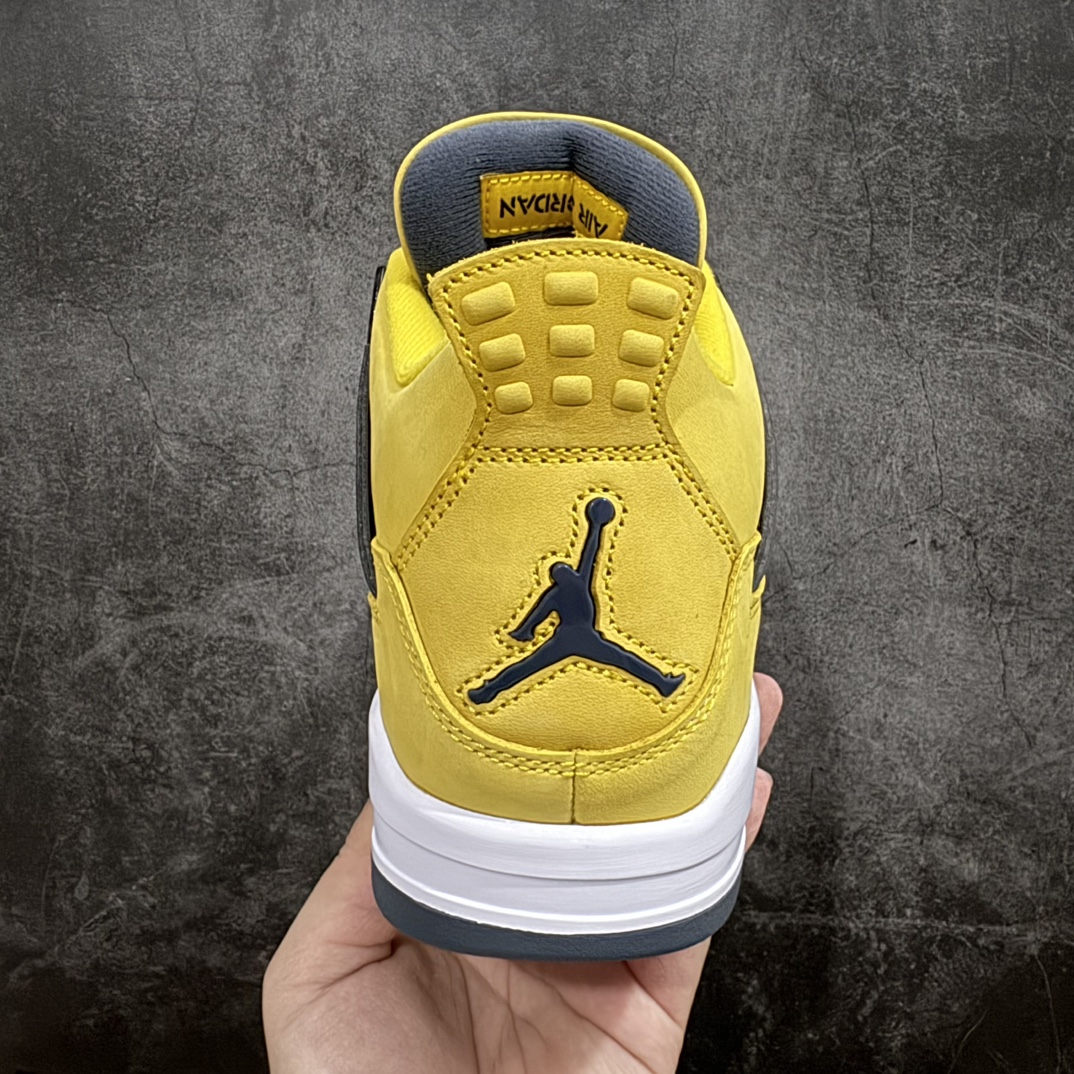 纯原AirJordanAJ4Retro黄黑电母配色314254-702第一梯队最新批次细节多次校对改良接