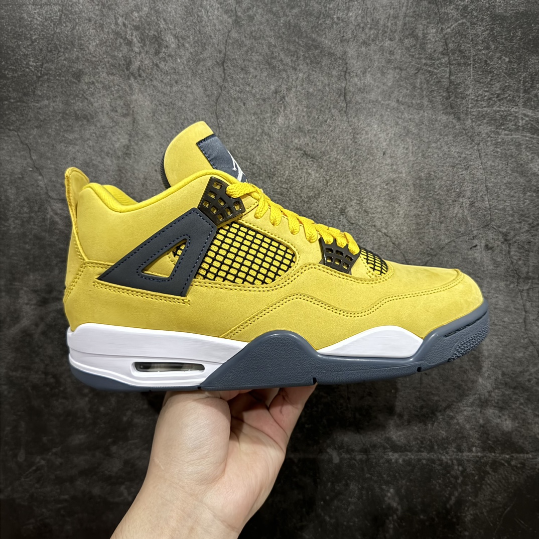 纯原AirJordanAJ4Retro黄黑电母配色314254-702第一梯队最新批次细节多次校对改良接