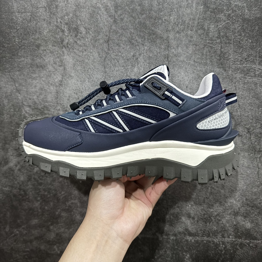 图片[2]-【OK版本】Moncler 盟可睐/蒙口 Trailgrip GTX 抗撕裂材质山地户外鞋 n鞋身采用Cordura防撕裂尼龙/Gore-Tex防水材质 中底内置全掌碳板 支撑性能拉满 侧边3M反光带 鞋底搭载Vibram外底提供超强的抓地力和防滑性能 原装大盒包装 内赠Moncler徽章防层袋一副  尺码： 36 36.5 37.5 38 38.5 39 40 40.5 41 42 42.5 43 44 44.5 45 46编号：DF480500-鞋库