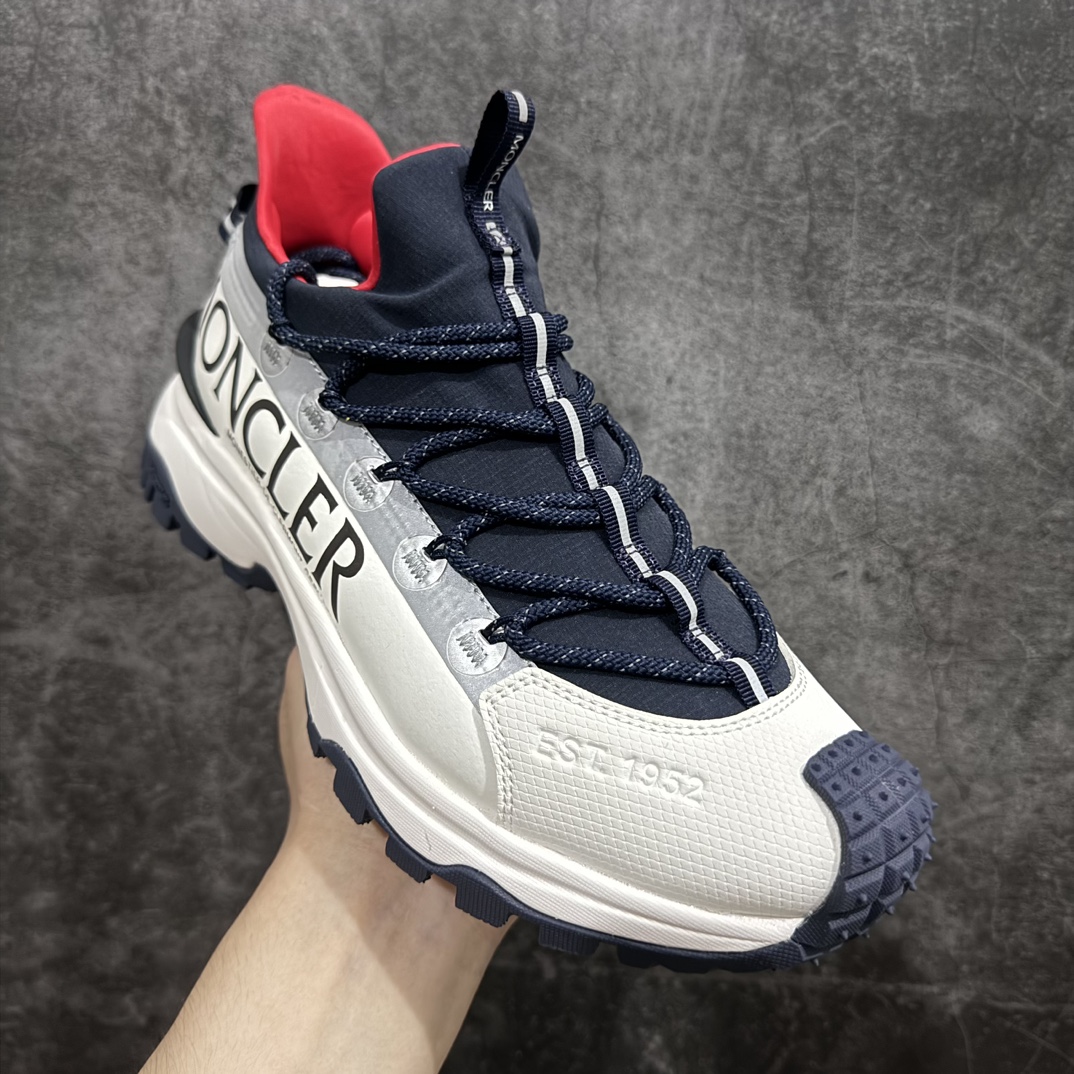 图片[3]-【纯原OK版本】Moncler 盟可睐/蒙口 Trailgrip GTX 抗撕裂材质山地户外鞋n鞋身采用Cordura防撕裂尼龙/Gore-Tex防水材质 中底内置全掌碳板 支撑性能拉满 侧边3M反光带#大底采用RB MD 碳板 TPU 五层分离组合 鞋底搭载Vibram外底提供超强的抓地力和防滑性能 原装大盒包装 内赠Moncler徽章防层袋一副 尺码：36 36.5 37.5 38 38.5 39 40 40.5 41 42 42.5 43 44 44.5 45 46  编码：DF480500-鞋库