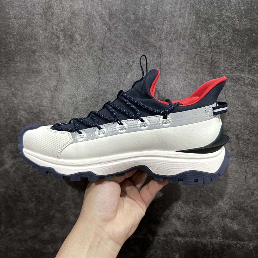 图片[2]-【纯原OK版本】Moncler 盟可睐/蒙口 Trailgrip GTX 抗撕裂材质山地户外鞋n鞋身采用Cordura防撕裂尼龙/Gore-Tex防水材质 中底内置全掌碳板 支撑性能拉满 侧边3M反光带#大底采用RB MD 碳板 TPU 五层分离组合 鞋底搭载Vibram外底提供超强的抓地力和防滑性能 原装大盒包装 内赠Moncler徽章防层袋一副 尺码：36 36.5 37.5 38 38.5 39 40 40.5 41 42 42.5 43 44 44.5 45 46  编码：DF480500-鞋库