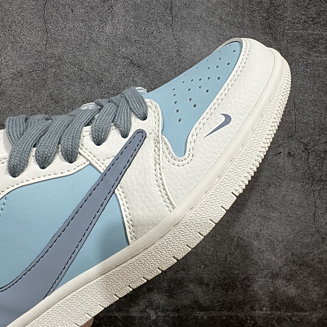 定制版 Fragment x Travis Scott x 北面 Air Jordan 1 Low 三方联名倒钩 QY0668-963