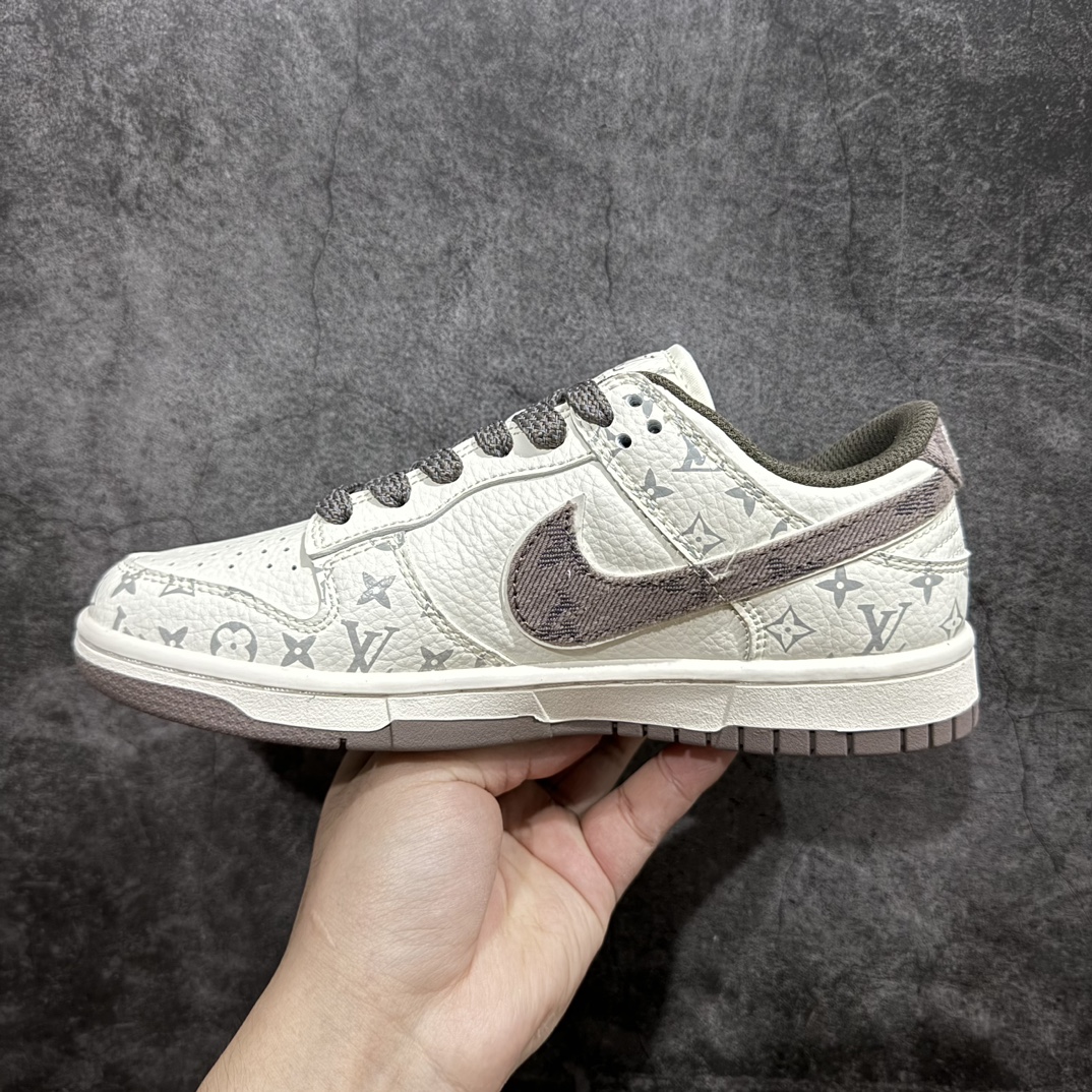 定制版 LV x Nike Dunk Low 米灰满天星 FC1688-131