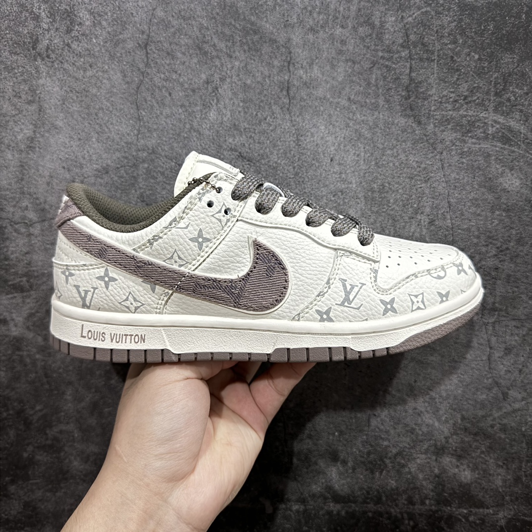 定制版 LV x Nike Dunk Low 米灰满天星 FC1688-131