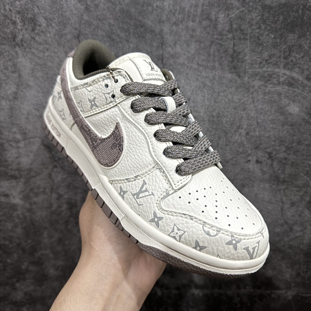 定制版 LV x Nike Dunk Low 米灰满天星 FC1688-131