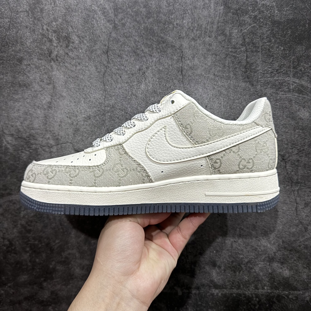 定制版 海外限量发售NIke Air Force 1 '07 Low “古驰联名--烟灰”空军一号 BB9577-102