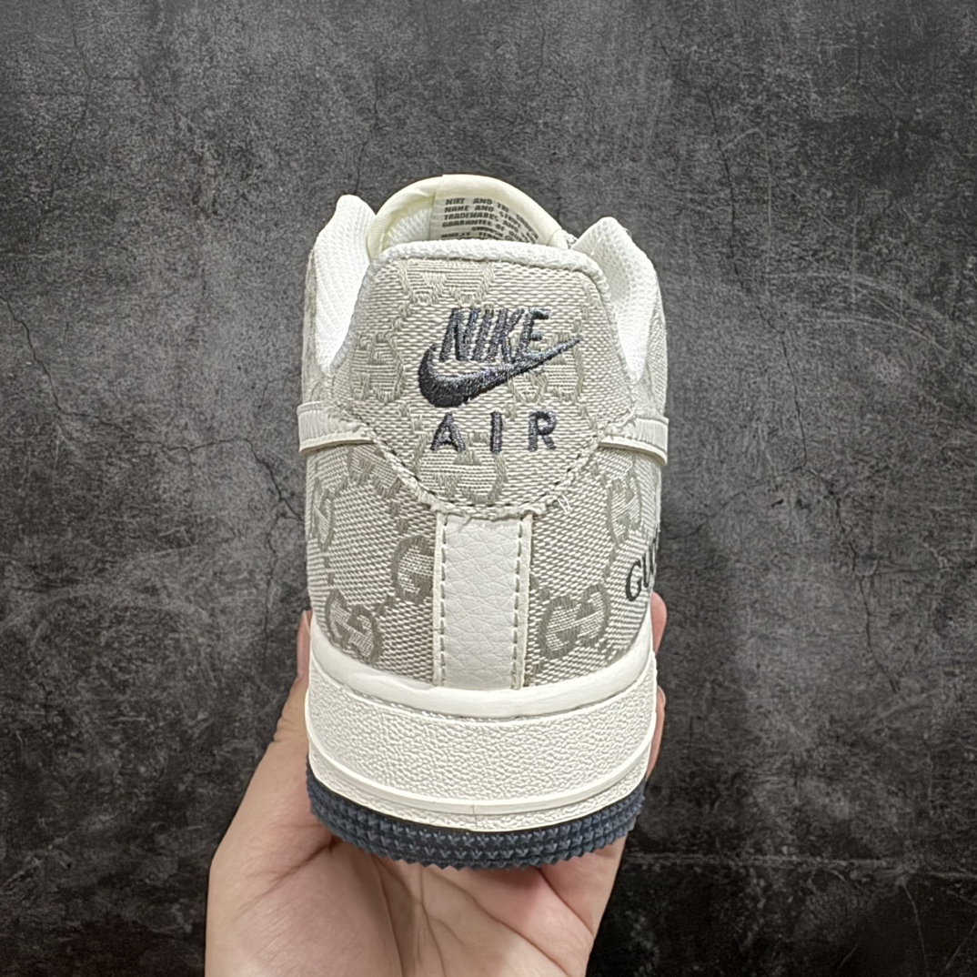 定制版 海外限量发售NIke Air Force 1 '07 Low “古驰联名--烟灰”空军一号 BB9577-102