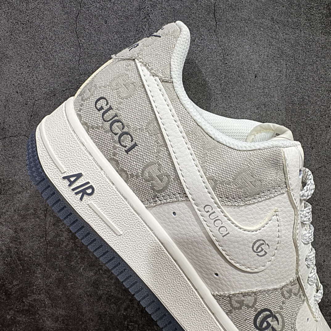 定制版 海外限量发售NIke Air Force 1 '07 Low “古驰联名--烟灰”空军一号 BB9577-102