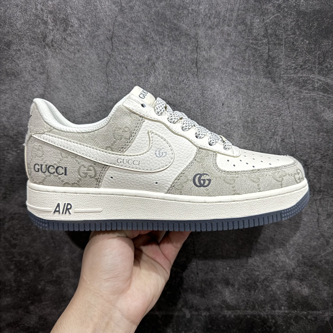 定制版 海外限量发售NIke Air Force 1 ’07 Low “古驰联名–烟灰”空军一号 BB9577-102