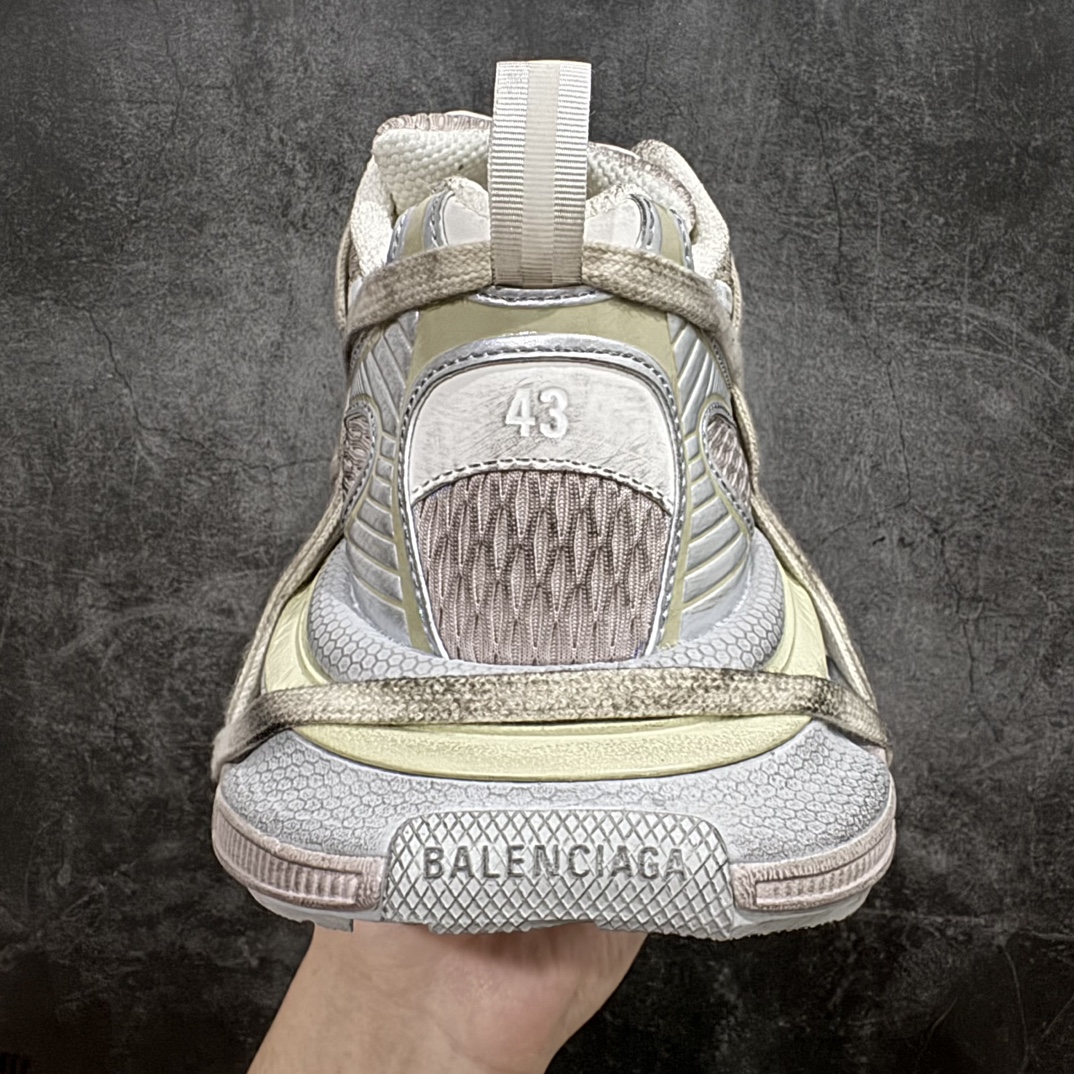 巴黎世家户外概念鞋BalenciagaSneakerTess十代B款米灰色独家纯原版本细节精准对位官方私