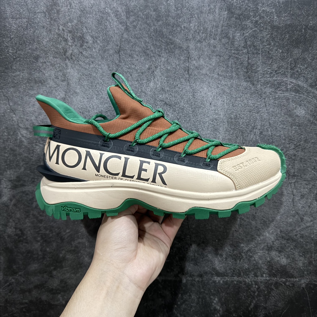 【纯原OK版本】Moncler 盟可睐/蒙口 Trailgrip GTX 抗撕裂材质山地户外鞋n鞋身采用Cordura防撕裂尼龙/Gore-Tex防水材质 中底内置全掌碳板 支撑性能拉满 侧边3M反光带#大底采用RB MD 碳板 TPU 五层分离组合 鞋底搭载Vibram外底提供超强的抓地力和防滑性能 原装大盒包装 内赠Moncler徽章防层袋一副 尺码：36 36.5 37.5 38 38.5 39 40 40.5 41 42 42.5 43 44 44.5 45 46  编码：DF480500-鞋库