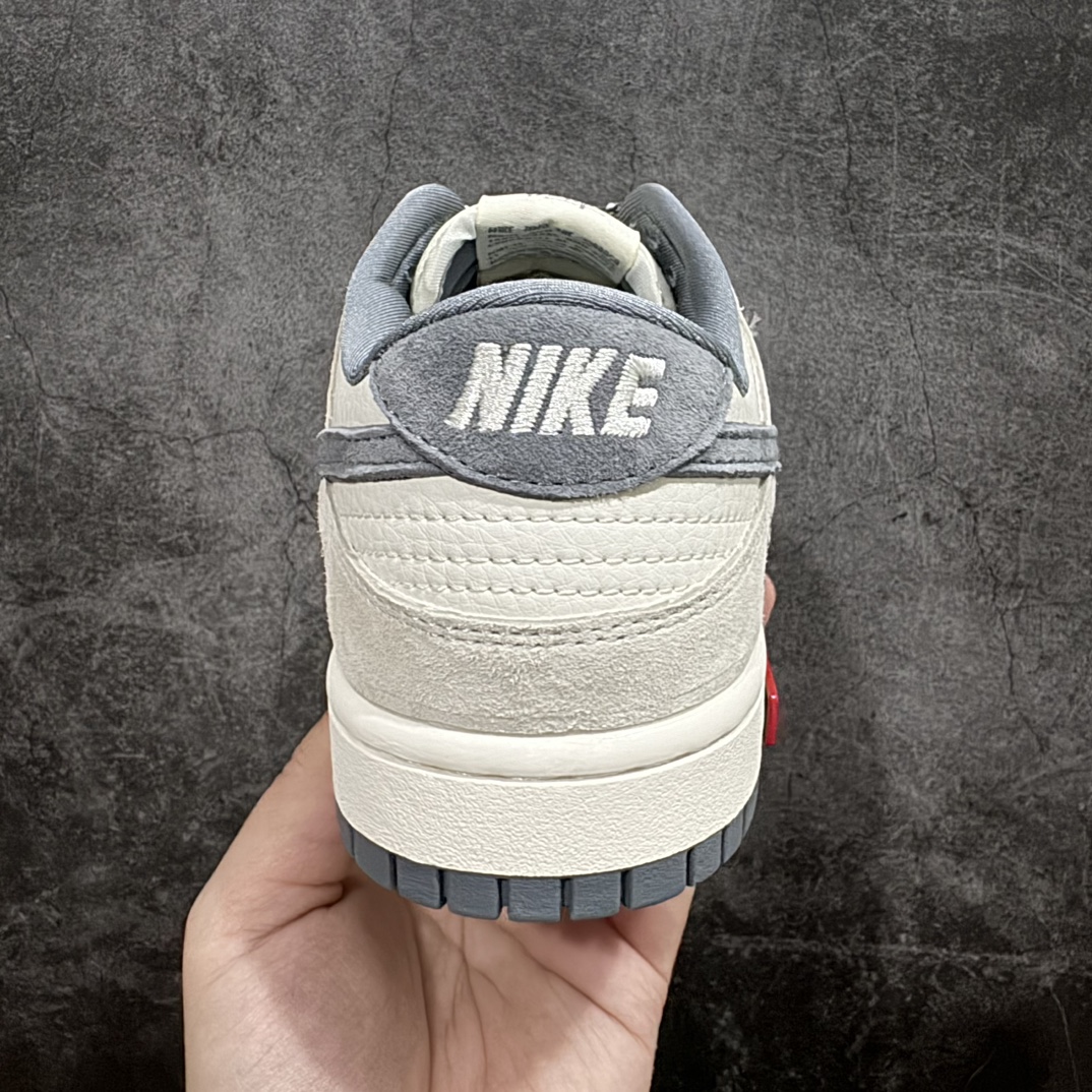 定制版NikeSBDunkLowxStussy白灰翻毛小钩满天星纯原大厂出品极力推荐原装头层材料独家版型