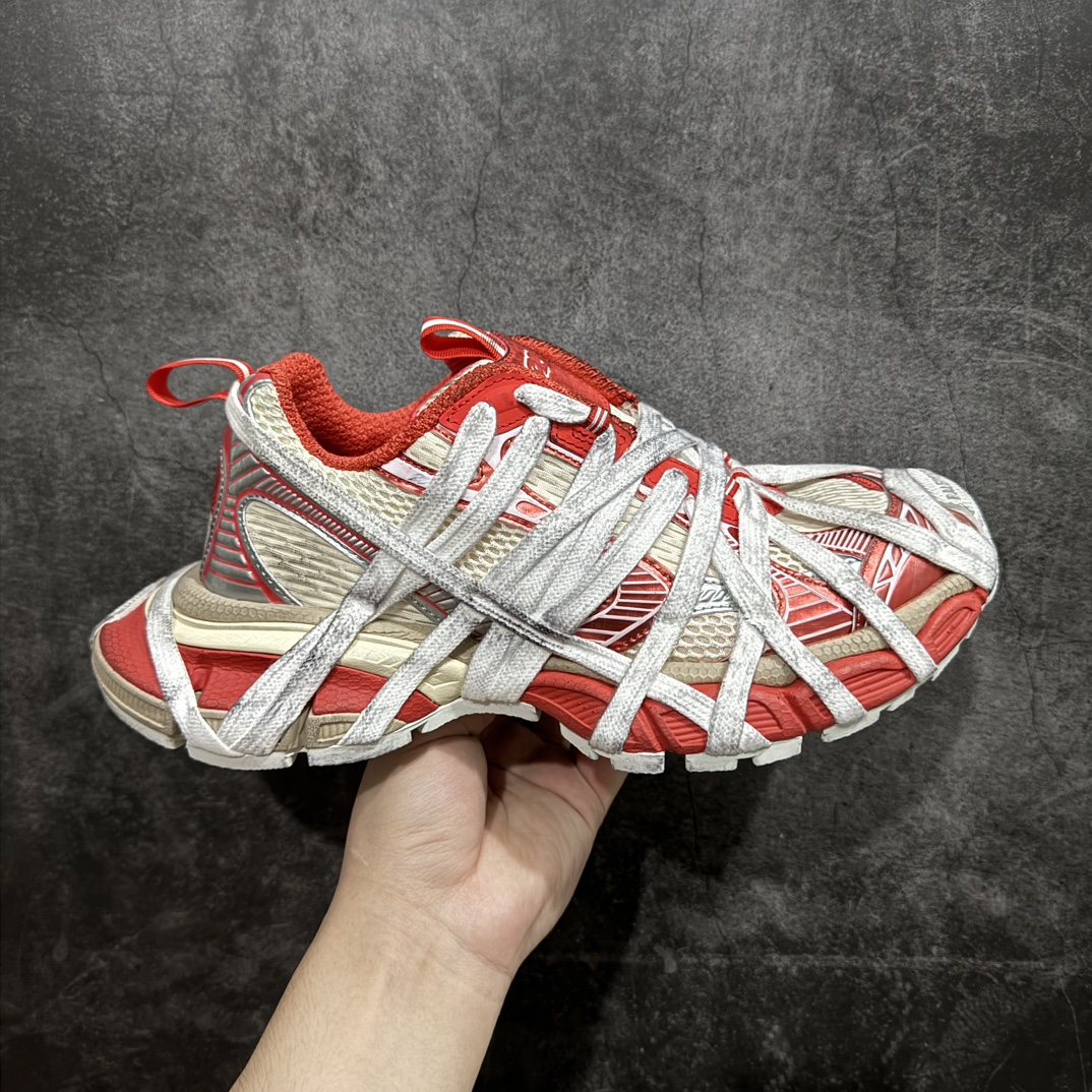 【XA纯原版本】巴黎世家 户外概念鞋Balenciaga Sneaker Tess 十代B款米灰色n独家纯原版本 细节精准对位官方 私模组合大底n原装大盒 从里到外 一切百分百还原官方配置 顶级专供外贸 碾压市面一切真标版本Size：35 36 37 38 39 40 41 42 43 44 46 编码：DF440460-莆田鞋批发中心