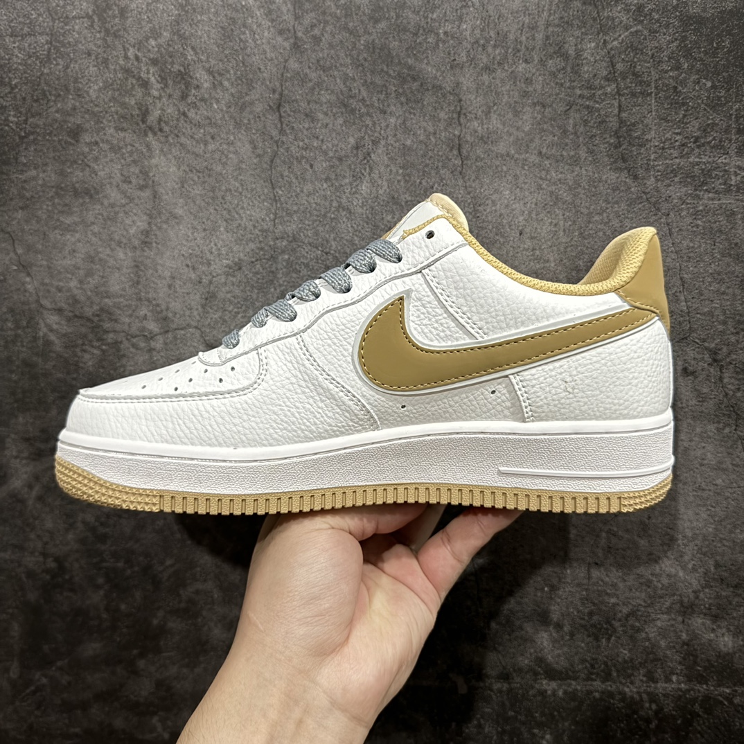 图片[2]-【公司级】NIke Air Force 1 \’07 经典白卡其满天星 空军一号低帮休闲板鞋 3M反光 原楦头原纸板 纯正空军版型 定制鞋盒 全掌内置全掌气垫 原厂中底钢印 拉帮完美 货号：LS0216-029nSIZE：36 36.5 37.5 38 38.5 39 40 40.5 41 42 42.5 43 44 44.5 45 编码：LF270280-鞋库