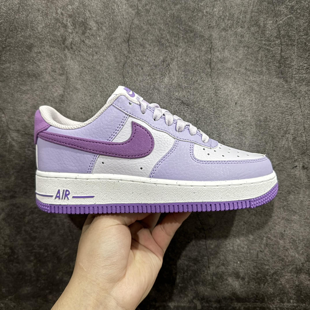 【公司级】Nike Air Force 1 Low 07 NN 白紫 原楦头原纸板 打造纯正低帮空军版型 专注外贸渠道 全掌内置蜂窝气垫  原盒配件 原厂中底钢印、拉帮完美货号：HQ3905-500 Size：35.5 36 36.5 37.5 38 38.5 39 40 40.5 41 42 42.5 43 44 44.5 45 编码：LF250260-鞋库