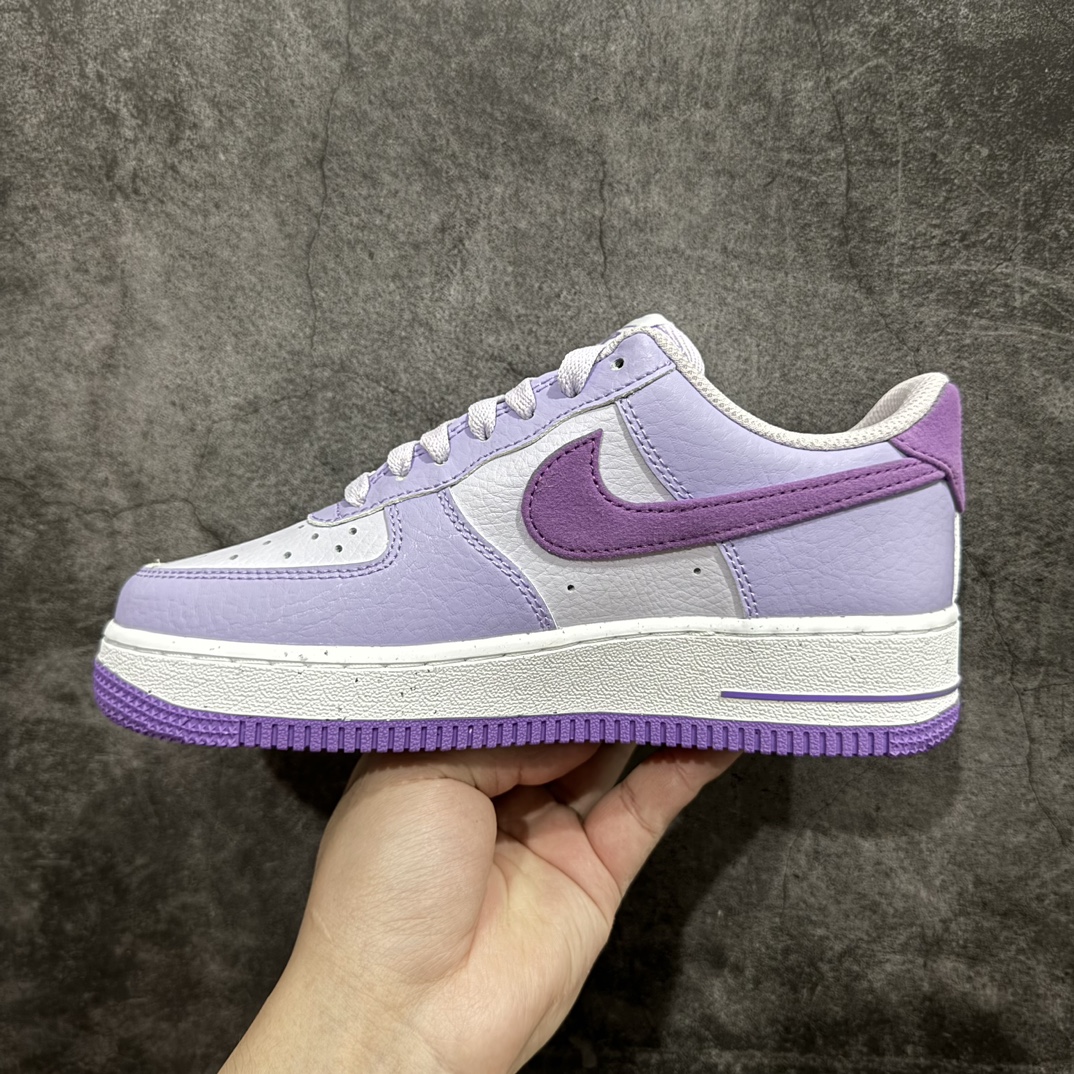 图片[2]-【公司级】Nike Air Force 1 Low 07 NN 白紫 原楦头原纸板 打造纯正低帮空军版型 专注外贸渠道 全掌内置蜂窝气垫  原盒配件 原厂中底钢印、拉帮完美货号：HQ3905-500 Size：35.5 36 36.5 37.5 38 38.5 39 40 40.5 41 42 42.5 43 44 44.5 45 编码：LF250260-鞋库