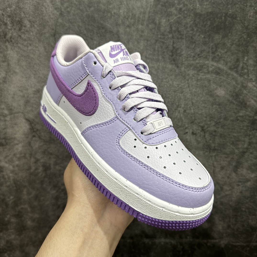 图片[3]-【公司级】Nike Air Force 1 Low 07 NN 白紫 原楦头原纸板 打造纯正低帮空军版型 专注外贸渠道 全掌内置蜂窝气垫  原盒配件 原厂中底钢印、拉帮完美货号：HQ3905-500 Size：35.5 36 36.5 37.5 38 38.5 39 40 40.5 41 42 42.5 43 44 44.5 45 编码：LF250260-莆田鞋批发中心