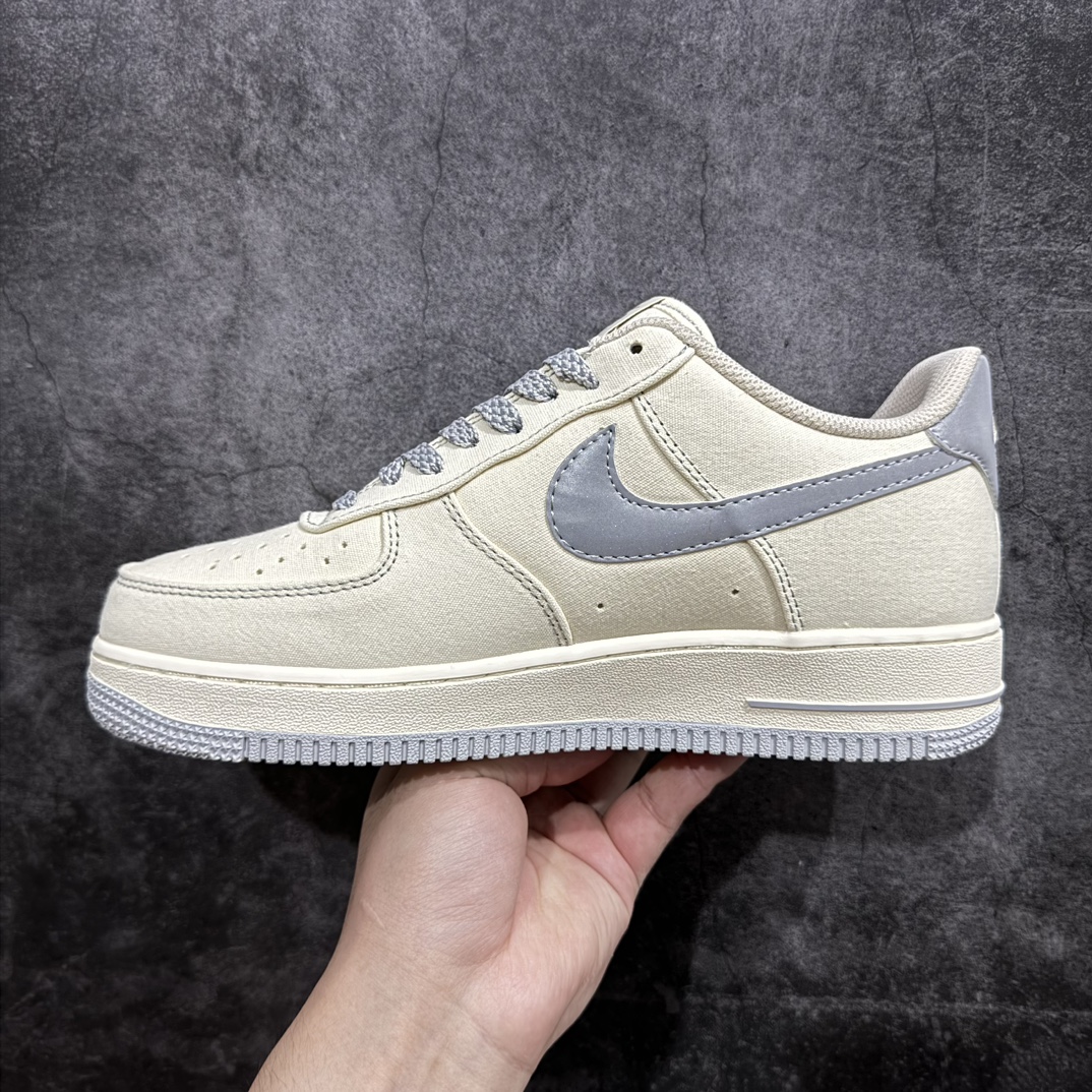 图片[2]-【公司级】海外限量发售 NIke Air Force 1 \’07  米银布面 空军一号低帮休闲板鞋 3m反光 进口牛筋布 原楦头原纸板 纯正空军版型 全掌内置全掌气垫 原盒配件 原厂中底钢印 拉帮完美 货号：TQ1456-222nSIZE：36 36.5 37.5 38 38.5 39 40 40.5 41 42 42.5 43 44 44.5 45 编码：LF250260-莆田鞋批发中心