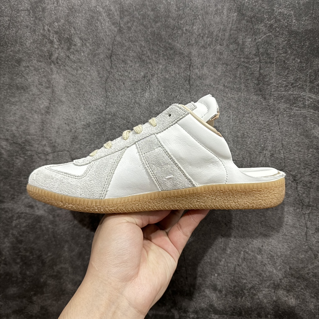 渠道版福利 Maison Margiela 6 Court MM6 马吉拉复古低帮圆头时尚德训鞋