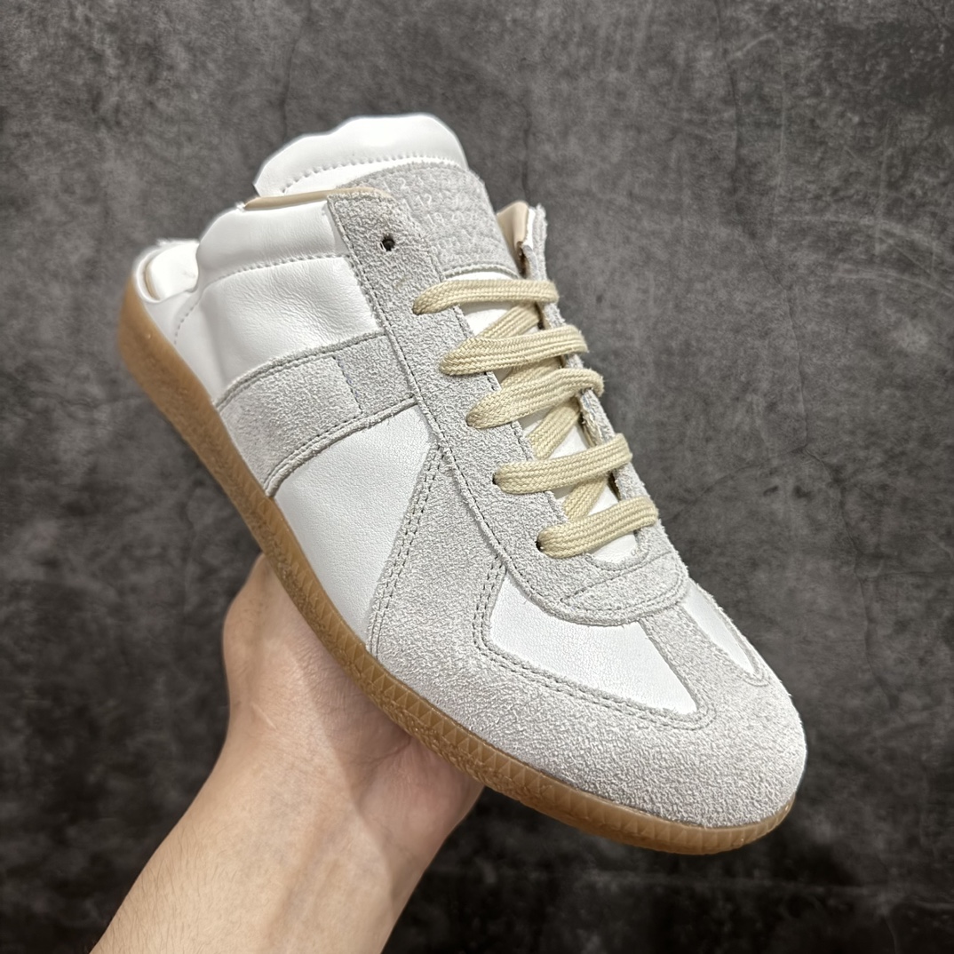 渠道版福利 Maison Margiela 6 Court MM6 马吉拉复古低帮圆头时尚德训鞋