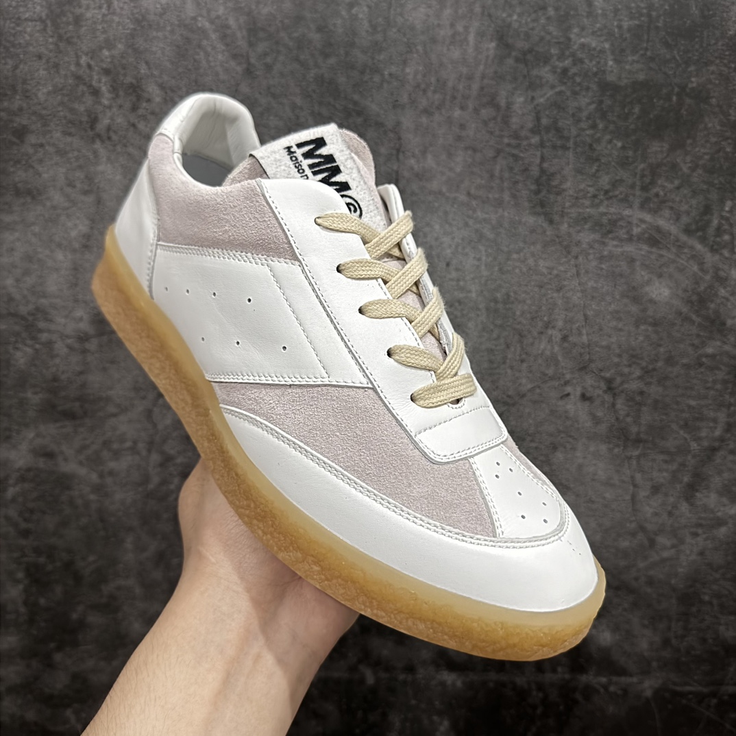 渠道版福利 Maison Margiela 6 Court MM6 马吉拉复古低帮圆头时尚德训鞋