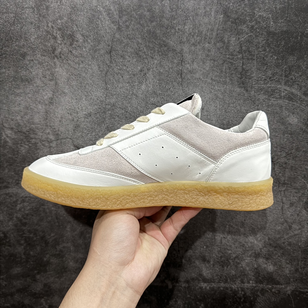 渠道版福利 Maison Margiela 6 Court MM6 马吉拉复古低帮圆头时尚德训鞋