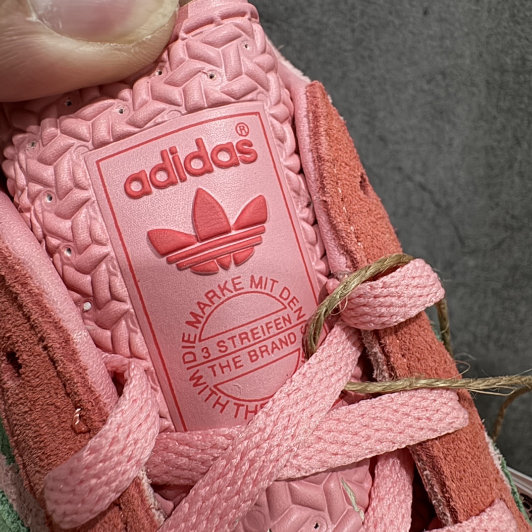 AdidasOriginalGazelleIndoor复古休闲运动德训风板鞋原厂定制长毛翻毛皮组合环保纤