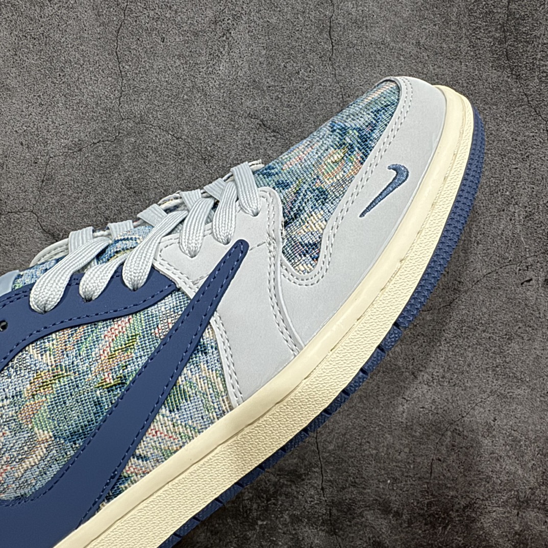 定制版FragmentxTSxAirJordan1Lowx陈冠希联名三方联名倒钩低帮纯原大厂出品唯一可媲