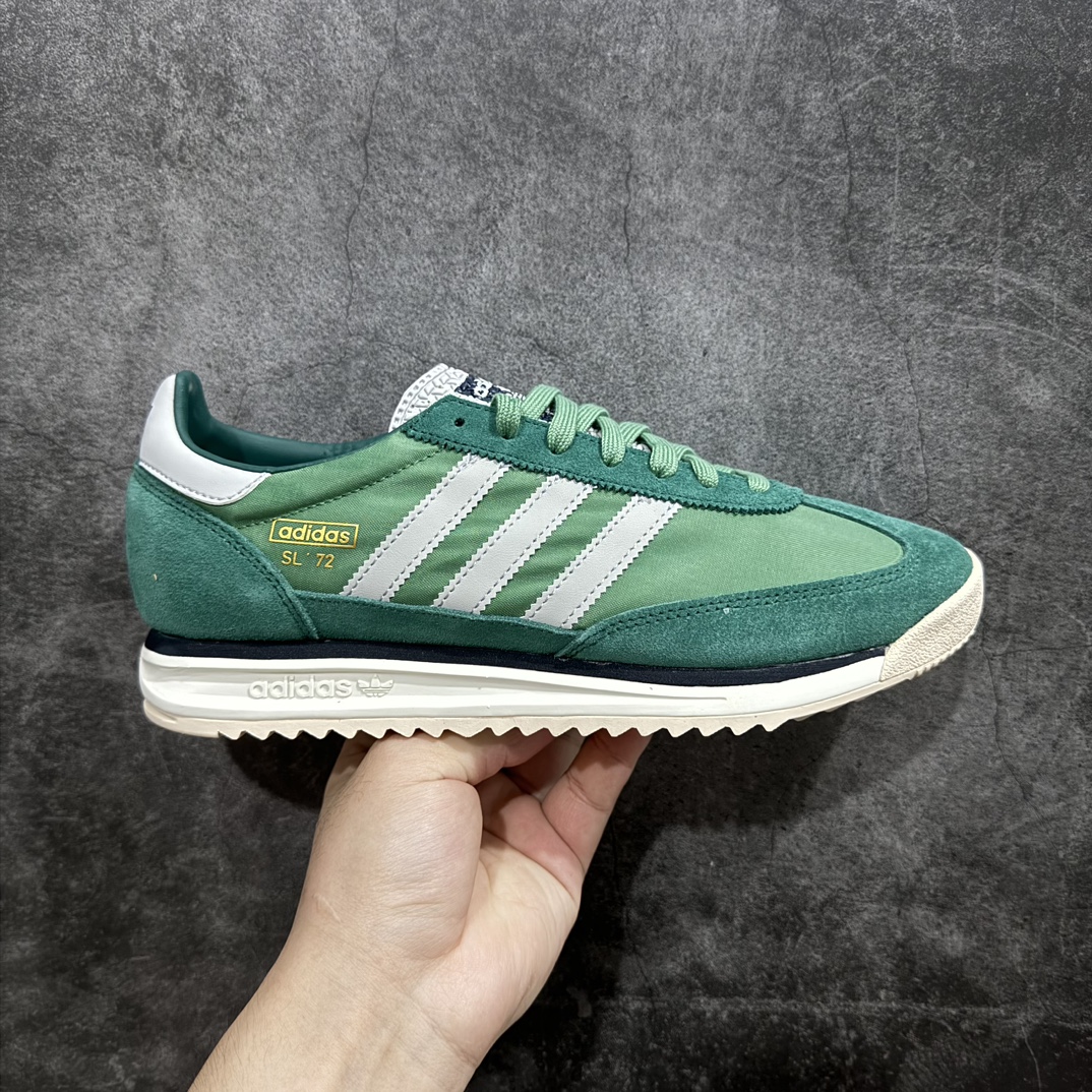 【CS纯原】AD Wmns SL72 OG 系列德训足球风百搭低帮休闲运动板鞋 IH8016nn目前市面最高版本正确完美版型 正确粗翻毛皮n采用高弹EVA+MODEL+RB三层组合底区别市面RB一体大底 三层组合鞋底重量与原鞋一致 尺码：36 36⅔ 37⅓ 38 38⅔ 39⅓ 40 40⅔ 41⅓ 42 42⅔ 43⅓ 44 44⅔ 45 编码：X10235260-莆田鞋批发中心